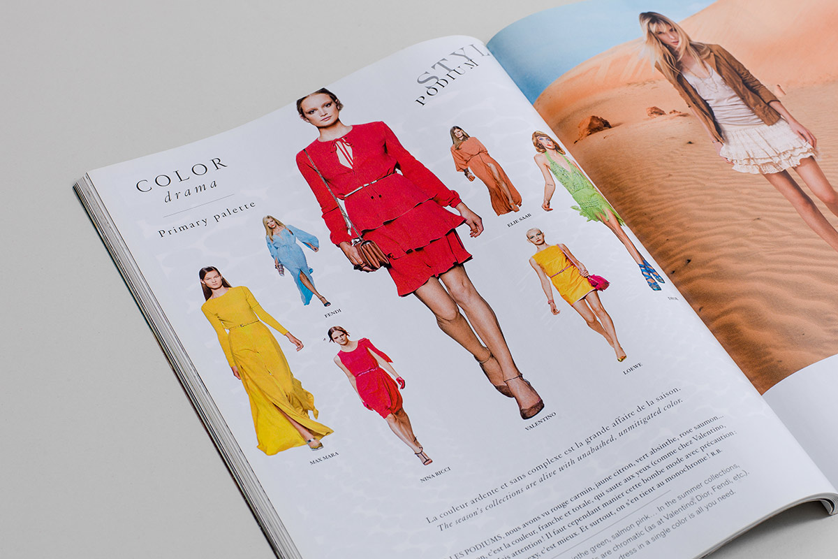 Madame Air France, luxury trends magazine.