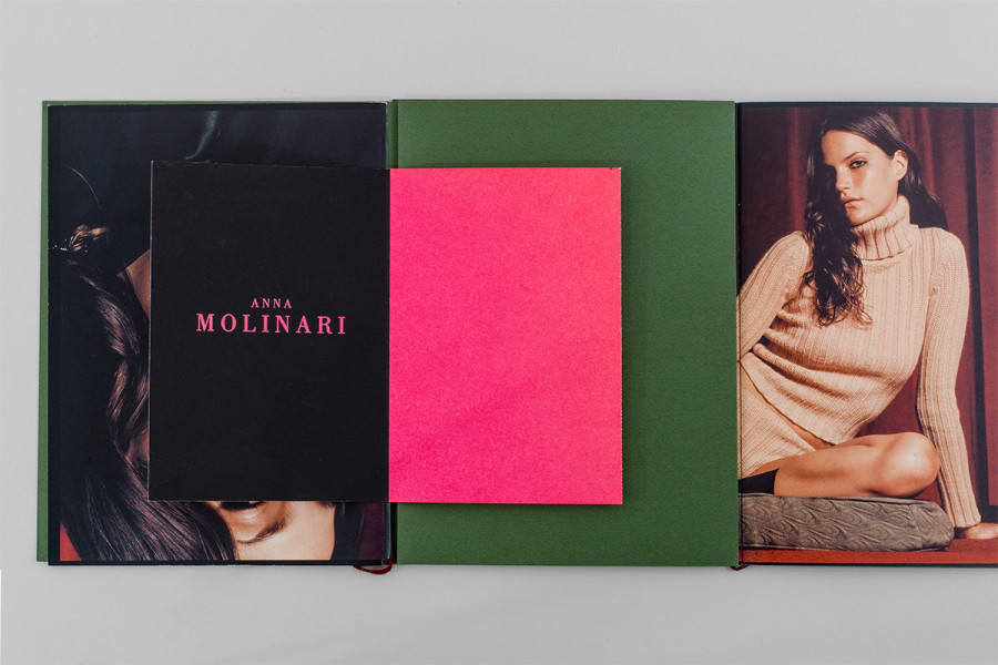 Anna Molinari, fashion lookbook design.