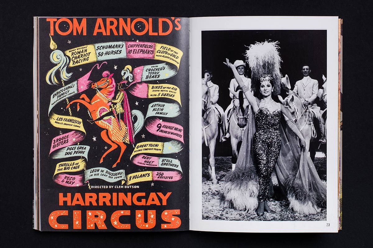 A century of circus, book and editorial design