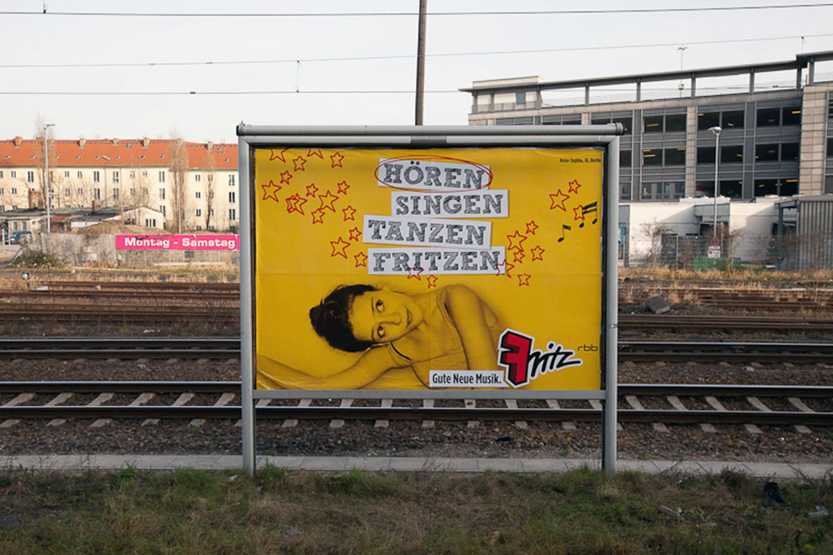 Radio Fritz, advertising, printing and creative direction