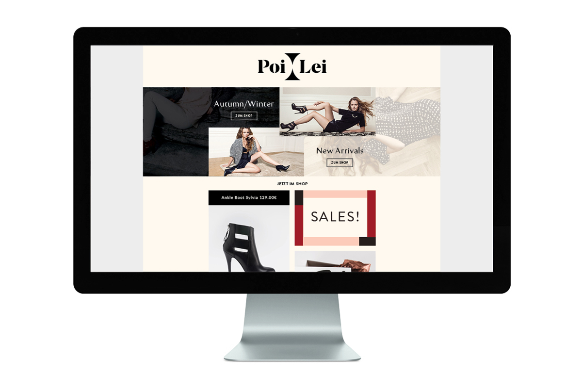 Poi Lei brand, Corporate identity, web design.